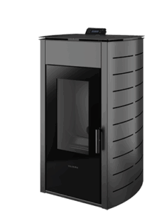 Пелетний котел Solzaima K2 HIDRO 17 kW PA1081X045 зі скляними дверцятами