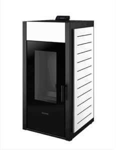 Пелетний котел Solzaima Hidro 23 kW Douro Collection PA1081X047 зі скляними дверцятами